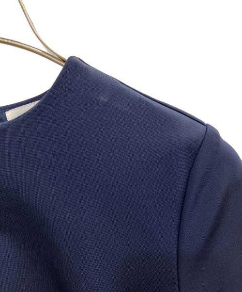 deres（デレス）deres (デレス) Fabiana draping dress ワンピース ネイビー サイズ:SIZE1の古着・服飾アイテム