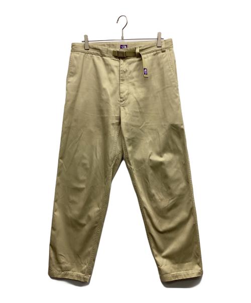 THE NORTHFACE PURPLELABEL（ザ・ノースフェイス パープルレーベル）THE NORTHFACE PURPLELABEL (ザ・ノースフェイス パープルレーベル) チノストレート フィールドパンツ ベージュ サイズ:34の古着・服飾アイテム