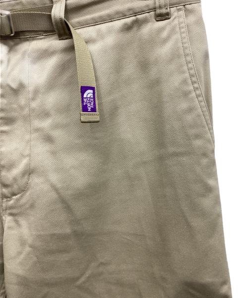 THE NORTHFACE PURPLELABEL（ザ・ノースフェイス パープルレーベル）THE NORTHFACE PURPLELABEL (ザ・ノースフェイス パープルレーベル) チノストレート フィールドパンツ ベージュ サイズ:34の古着・服飾アイテム