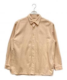 AURALEE（オーラリー）の古着「BOTANICAL DYED SELVEDGE DENIM SHIRTS BLOUSON」｜ピンク