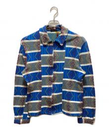 COMME des GARCONS HOMME PLUS（コムデギャルソンオムプリュス）の古着「90'S 再構築ニットジャケット」｜グレー