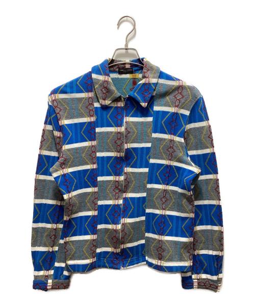 COMME des GARCONS HOMME PLUS（コムデギャルソンオムプリュス）COMME des GARCONS HOMME PLUS (コムデギャルソンオムプリュス) 90'S 再構築ニットジャケット グレー サイズ:不明の古着・服飾アイテム