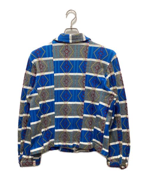 COMME des GARCONS HOMME PLUS（コムデギャルソンオムプリュス）COMME des GARCONS HOMME PLUS (コムデギャルソンオムプリュス) 90'S 再構築ニットジャケット グレー サイズ:不明の古着・服飾アイテム
