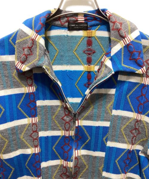 COMME des GARCONS HOMME PLUS（コムデギャルソンオムプリュス）COMME des GARCONS HOMME PLUS (コムデギャルソンオムプリュス) 90'S 再構築ニットジャケット グレー サイズ:不明の古着・服飾アイテム