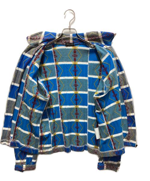 COMME des GARCONS HOMME PLUS（コムデギャルソンオムプリュス）COMME des GARCONS HOMME PLUS (コムデギャルソンオムプリュス) 90'S 再構築ニットジャケット グレー サイズ:不明の古着・服飾アイテム