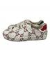 GUCCI (グッチ) シグネチャーローカットスニーカー ホワイト サイズ:5　1/2：25000円