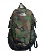 THE NORTH FACEザ ノース フェイス）の古着「リュック」｜グリーン×ブラック