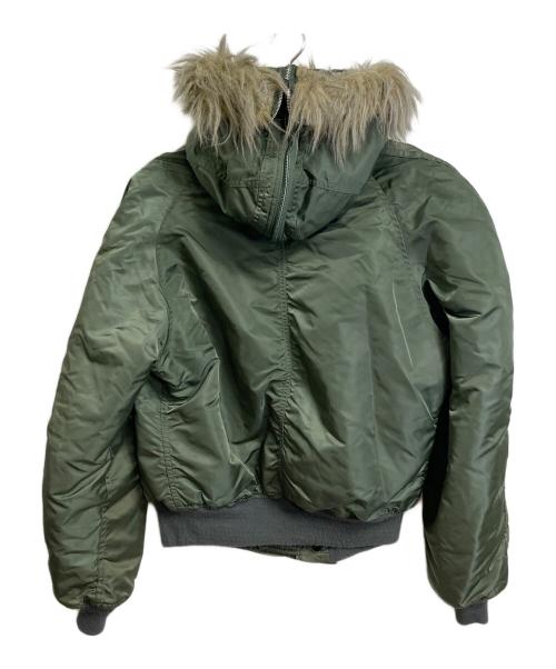 ALPHA（アルファ）ALPHA (アルファ) N-2Bジャケット　フライトジャケット オリーブ サイズ:Lの古着・服飾アイテム