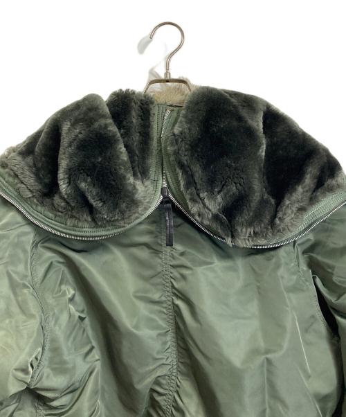 ALPHA（アルファ）ALPHA (アルファ) N-2Bジャケット　フライトジャケット オリーブ サイズ:Lの古着・服飾アイテム