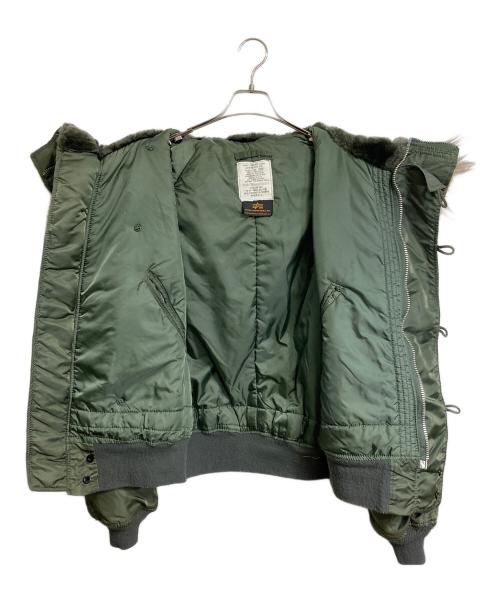 ALPHA（アルファ）ALPHA (アルファ) N-2Bジャケット　フライトジャケット オリーブ サイズ:Lの古着・服飾アイテム