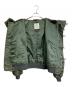 中古・古着 ALPHA (アルファ) N-2Bジャケット　フライトジャケット オリーブ サイズ:L：12000円