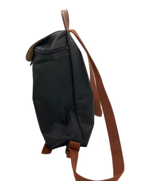 LONGCHAMP（ロンシャン）LONGCHAMP (ロンシャン) リュック ブラックの古着・服飾アイテム