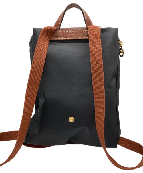 LONGCHAMP（ロンシャン）LONGCHAMP (ロンシャン) リュック ブラックの古着・服飾アイテム