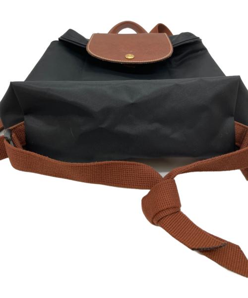 LONGCHAMP（ロンシャン）LONGCHAMP (ロンシャン) リュック ブラックの古着・服飾アイテム