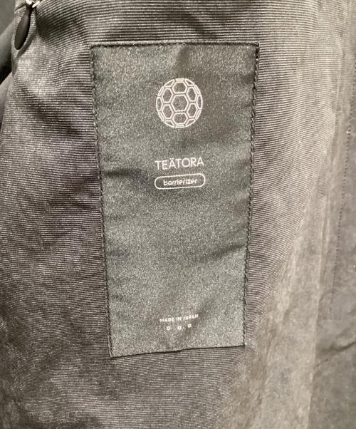 teatora（テアトラ）teatora (テアトラ) TIME ADAPTER barrierizer コート ブラック サイズ:３の古着・服飾アイテム