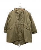 STAMMBAUMシュタンバウム）の古着「ダウンライナー付モッズコート」｜カーキ