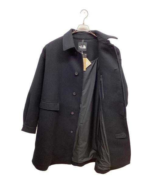 THE NORTH FACE（ザ ノース フェイス）THE NORTH FACE (ザ ノース フェイス) コンピレーションウールオーバーコート ネイビー サイズ:SIZE M 未使用品の古着・服飾アイテム