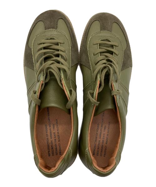 reproduction of found（リプロダクションオブファウンド）REPRODUCTION OF FOUND (リプロダクションオブファウンド) GERMAN MILITARY TRAINER カーキ サイズ:27の古着・服飾アイテム