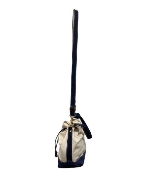 SITA PARANTICA（シータパランティカ）SITA PARANTICA (シータパランティカ) Spick and Span (スピック＆スパン) 別注巾着ショルダー アイボリー×ネイビー サイズ:下記参照の古着・服飾アイテム