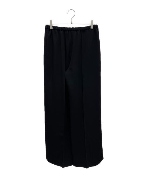 UNITED ARROWS（ユナイテッドアローズ）UNITED ARROWS (ユナイテッドアローズ) ピンタックドローストパンツ ブラック サイズ:38の古着・服飾アイテム