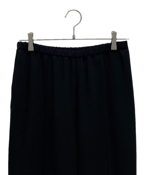 UNITED ARROWS（ユナイテッドアローズ）UNITED ARROWS (ユナイテッドアローズ) ピンタックドローストパンツ ブラック サイズ:38の古着・服飾アイテム