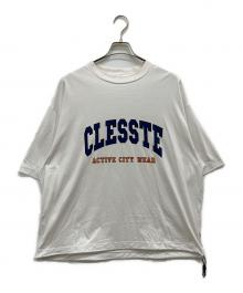 CLESSTE（クレスト）の古着「COLLEGE LOGO MASSIVE T-SHIRT」｜ホワイト