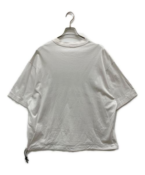 CLESSTE（クレスト）CLESSTE (クレスト) COLLEGE LOGO MASSIVE T-SHIRT ホワイト サイズ:Freeの古着・服飾アイテム
