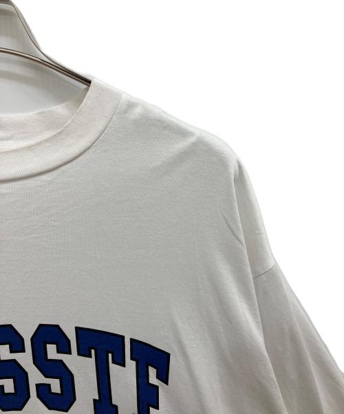 CLESSTE（クレスト）CLESSTE (クレスト) COLLEGE LOGO MASSIVE T-SHIRT ホワイト サイズ:Freeの古着・服飾アイテム