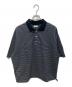 CLESSTE（クレスト）の古着「STRIPED MASSIVE S/S POLO SHIRT　CLE-TE-2403」｜ブラック×ホワイト