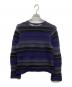 tricot COMME des GARCONS (トリココムデギャルソン) シアーボーダーニット ネイビー サイズ:Free：8000円