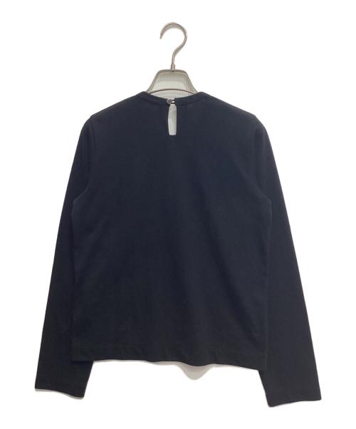 tricot COMME des GARCONS（トリココムデギャルソン）tricot COMME des GARCONS (トリココムデギャルソン) パッチワークカットソー ブラック サイズ:FREEの古着・服飾アイテム