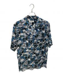sulvam（サルバム）の古着「Short sleeve ALOHA shirt　STUDIOUS別注　SR-B10-022」｜グレー×ブルー