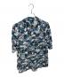 sulvam (サルバム) Short sleeve ALOHA shirt　STUDIOUS別注　SR-B10-022 グレー×ブルー サイズ:S：7000円