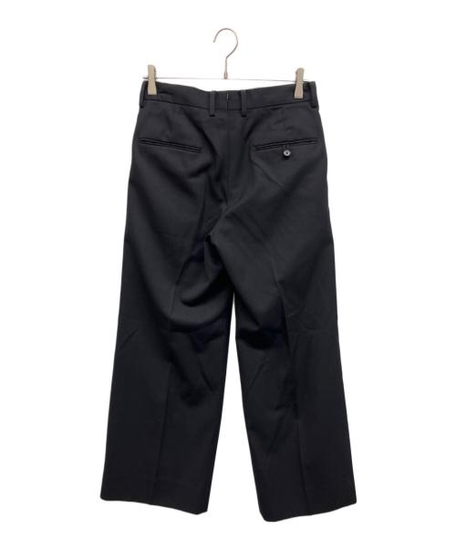 DRESSEDUNDRESSED（ドレスドアンドレスド）DRESSEDUNDRESSED (ドレスドアンドレスド) タックパンツ ブラック サイズ:2の古着・服飾アイテム