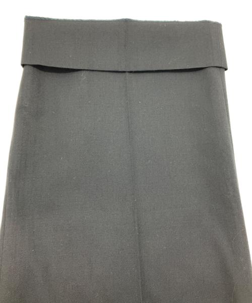 DRESSEDUNDRESSED（ドレスドアンドレスド）DRESSEDUNDRESSED (ドレスドアンドレスド) タックパンツ ブラック サイズ:2の古着・服飾アイテム