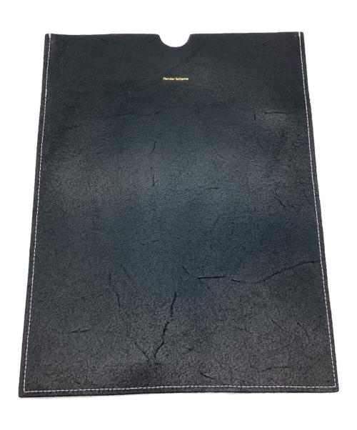 HENDER SCHEME（エンダースキーマ）HENDER SCHEME (エンダースキーマ) ドキュメントケース ブラックの古着・服飾アイテム