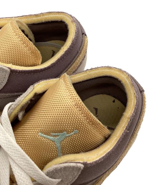 NIKE（ナイキ）NIKE (ナイキ) NIKE AIR JORDAN 1 LOW SE CRAFT ブラウン サイズ:26.5の古着・服飾アイテム