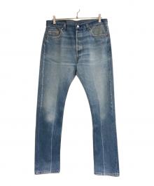 LEVI'S（リーバイス）の古着「501デニムパンツ ボタン裏522」｜ブルー