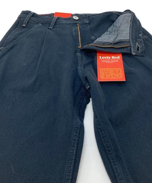 LEVI'S RED（リーバイス レッド）LEVI'S RED (リーバイス レッド) PLEATED TROUSER JACK STRAW ブラック サイズ:W28  L32の古着・服飾アイテム