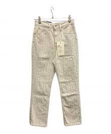 LEVI'S（リーバイス）の古着「70S HIGH STRAIGHT NATURAL AMBER FLOWER」｜アイボリー