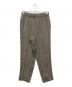 UNITED ARROWS & SONS（ユナイテッドアローズ アンド サンズ）の古着「CHECK LINE PANTS」｜ブラウン