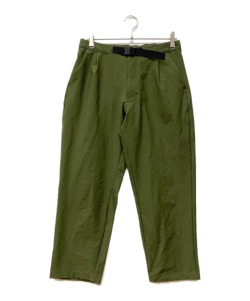 GOLDWIN（ゴールドウイン）GOLDWIN (ゴールドウイン) One Tuck Tapered Stretch Trousers グリーン サイズ:Mの古着・服飾アイテム
