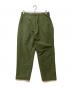 GOLDWIN (ゴールドウイン) One Tuck Tapered Stretch Trousers グリーン サイズ:M：8000円