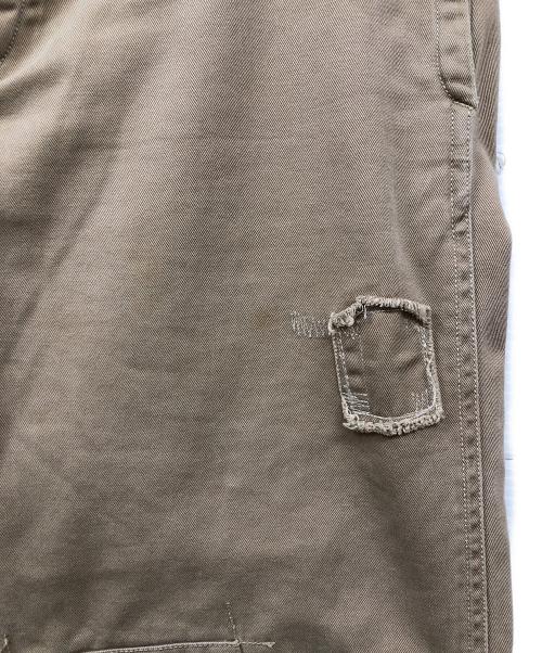 POLO RALPH LAUREN（ポロ・ラルフローレン）POLO RALPH LAUREN (ポロ・ラルフローレン) リペア加工チノパン ベージュ サイズ:32の古着・服飾アイテム