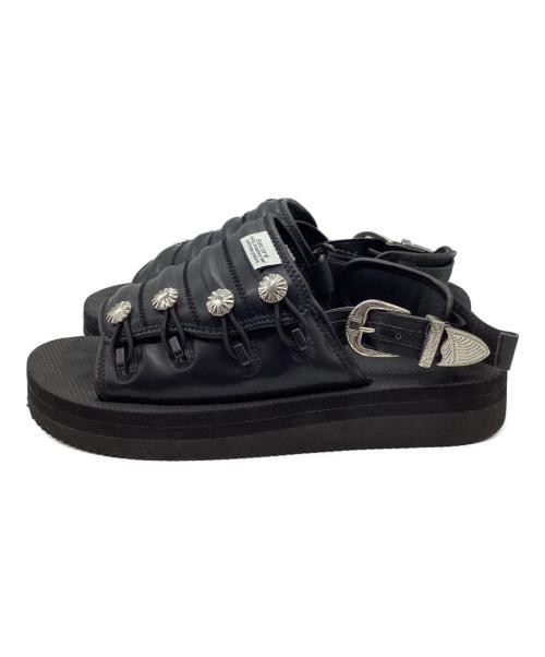 suicoke（スイコック）suicoke (スイコック) TOGA (トーガ) スライドサンダル ブラック サイズ:US8の古着・服飾アイテム
