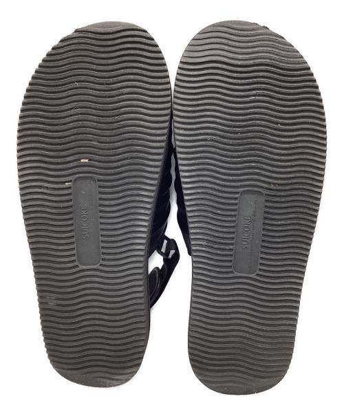 suicoke（スイコック）suicoke (スイコック) TOGA (トーガ) スライドサンダル ブラック サイズ:US8の古着・服飾アイテム
