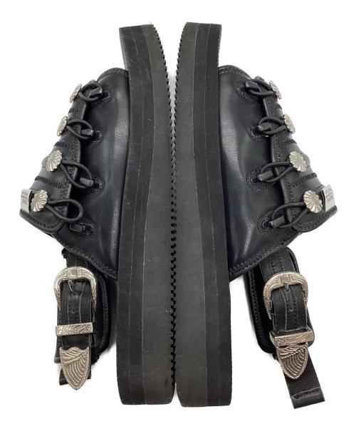 suicoke（スイコック）suicoke (スイコック) TOGA (トーガ) スライドサンダル ブラック サイズ:US8の古着・服飾アイテム