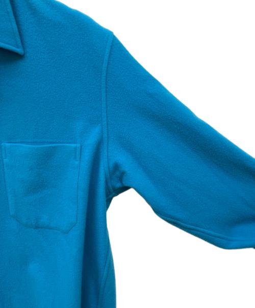 AURALEE（オーラリー）AURALEE (オーラリー) BRUSHED SUPER FINE WOOL FLANNEL SHIRT ブルー サイズ:3の古着・服飾アイテム