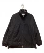Graphpaper×ONLY ARKグラフペーパー×オンリーアーク）の古着「Scale Off Wool Stand Collar Blouson」｜ブラック