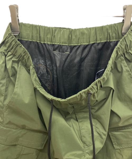 GALFY（ガルフィー）GALFY (ガルフィー) 「燃える薔薇」カーゴパンツナイロンカーゴパンツ オリーブ サイズ:Lの古着・服飾アイテム